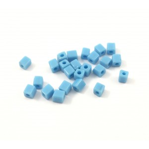 Miyuki cube opaque light blue